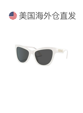 自营versaceVE4417U 314/87白色/深灰色-白色 美国奥莱直发范思哲