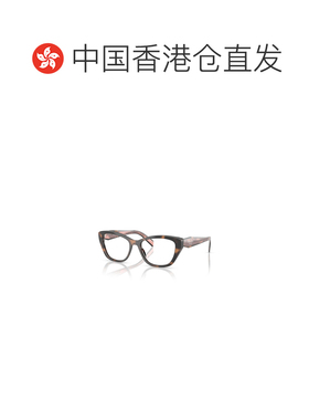 香港直邮PRADA 女士眼镜 PR19WV23A1O1 AW2025 灰色 全框平光镜