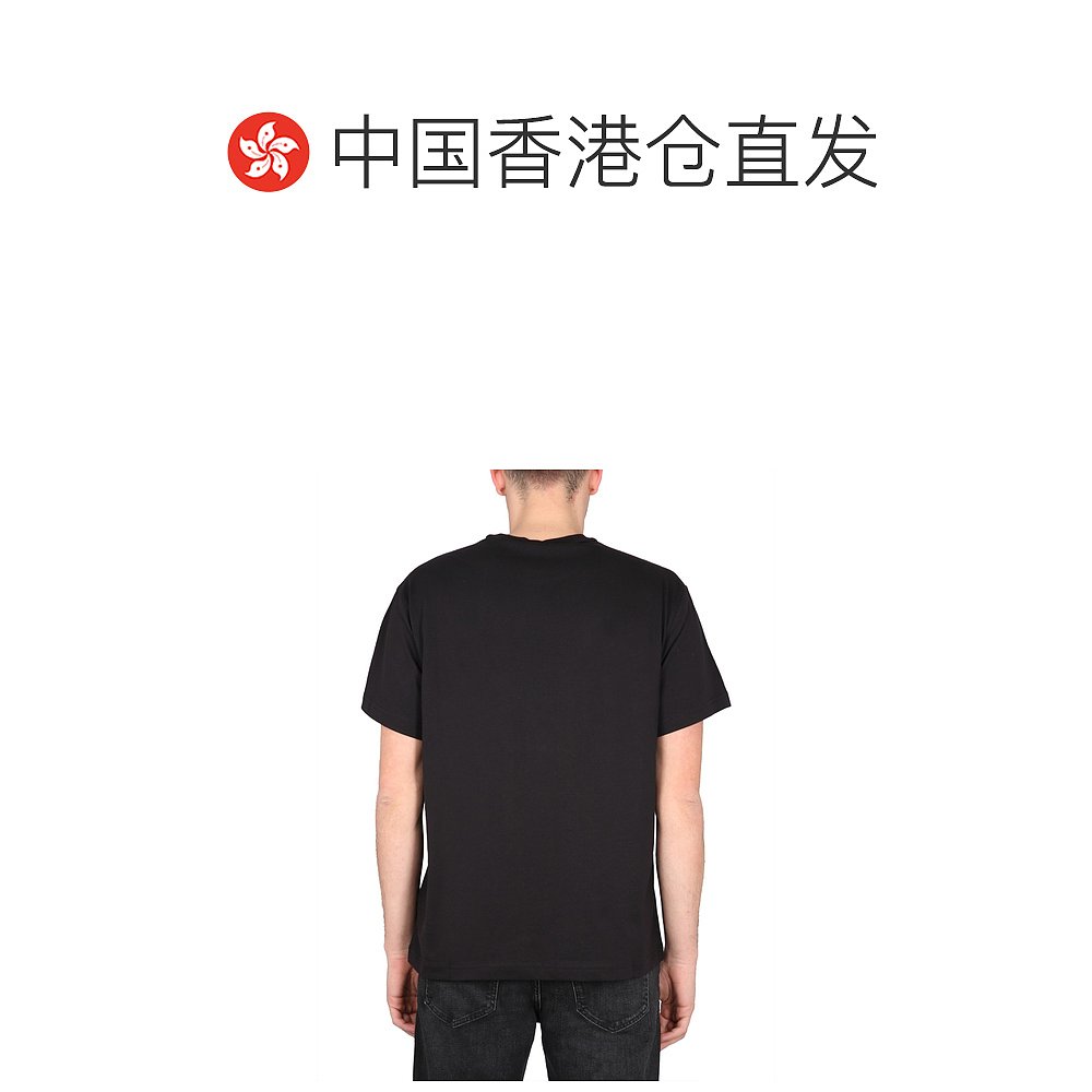 香港直邮VERSACE JEANS 男士T恤 74GAHF07CJ03F899 - 图1