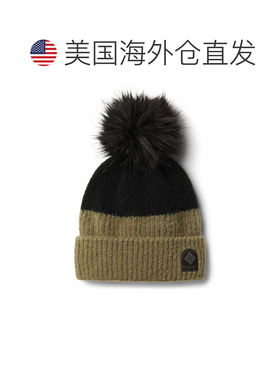 自营Columbia Winter Blur 1862101397 Women's Green Black Pom