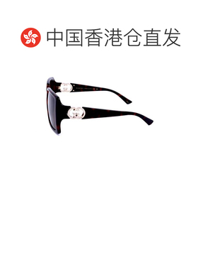 1h可退 香港直邮潮奢 Gucci 古驰 女士 棕色 Square Frame 太阳镜