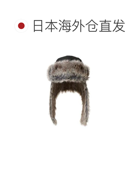 日本直邮NEW ERA 陷阱羊毛黑色帽子