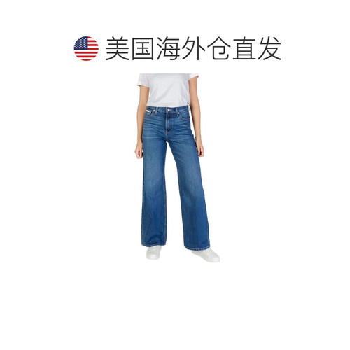 自营Calvin Klein Jeans Cotton Boyfriend Women's Jeans - blue - 图1