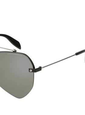 ALEXANDER MCQUEEN 女士眼镜 AM0121SAMETAL2 AW2021