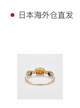 日本直邮日潮 agete 阿卡朵K5 多宝石戒指