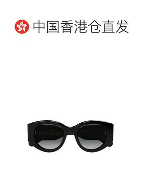 1h可退 香港直邮Chloe 蔻依 女士 椭圆形太阳镜 CH0251S black黑