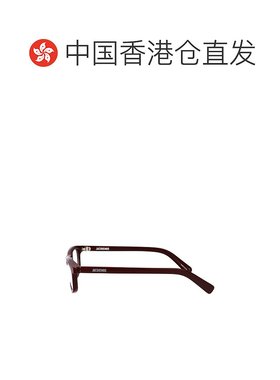 香港直邮JACQUEMUS 男士眼镜 JAC124C2OPTC2 AW2025 红色 CUADRO