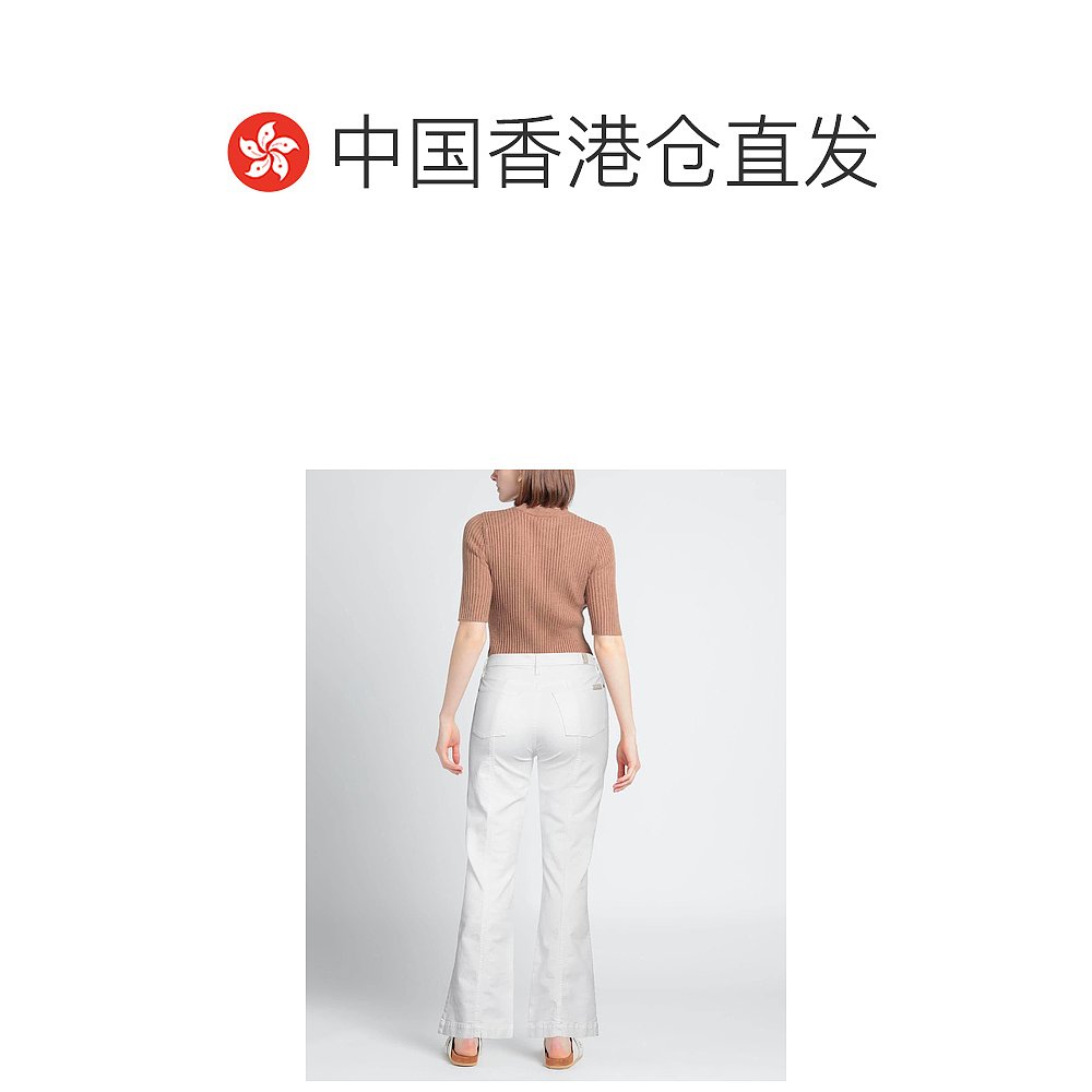 香港直邮潮奢 7 For All Mankind 女士牛仔长裤 - 图1