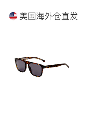 自营Hugo Boss Men's 56 mm Brown Sunglasses - havana 美国奥莱