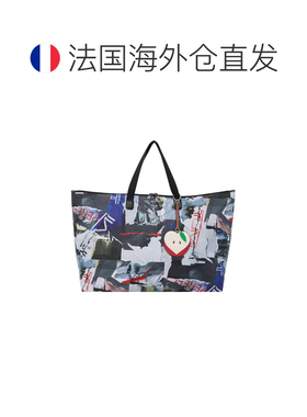 自营欧洲直邮Tumi途明 Travel Accessory女士红色皮革苹果挂饰