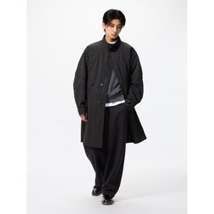 日潮跑腿UNIQLO优衣库25新款男防风防水大衣可拆卸风衣外套475680