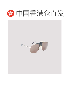 香港直邮ALAIA 女士太阳镜 AA0098SGOLD AW2026 银色