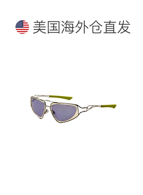 自营Nike Unisex 63 mm Silver Sunglasses - silver 美国奥莱直