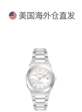 自营Furla Stainless Steel Dress Women's Watch - gray 美国奥