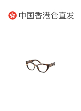 1h可退 香港直邮PRADA 女士眼镜 PRA16V14P1O1 CO 花色 徽标平光
