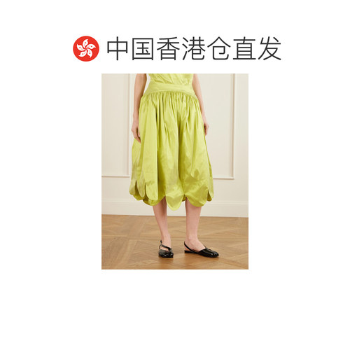 香港直邮Simone Rocha 蒙娜 罗莎 女士 basque 花瓣下摆中长半身 - 图1