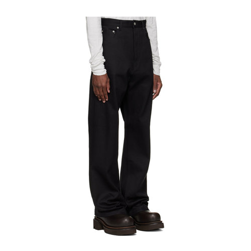 1h可退 香港直邮Rick Owens Drkshdw Temple Strobe 直筒牛仔长裤 - 图0