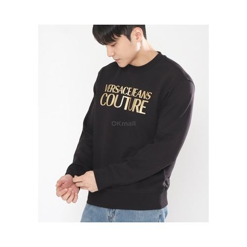 韩国直邮VERSACE 正面徽标卫衣 (77GAIT05 CF00T G89)范思哲 - 图0