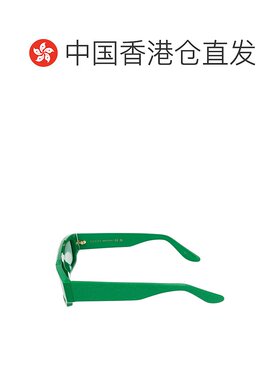1h可退 香港直邮GUCCI 男士太阳镜 GG1592S003 AW2024 绿色 几何