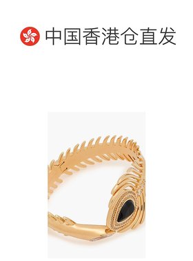 1h可退 香港直邮潮奢 ZIMMERMANN 女士 镀金玛瑙水晶手镯 0822XF2