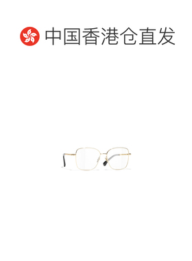 1h可退 香港直邮CHANEL 女士眼镜 CH2216C437 CO 白色 徽标平光镜