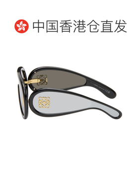 香港直邮LOEWE 罗意威 男士 黑色 Wave Mask 太阳镜 LW40108I0001