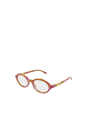 GUCCI 女士眼镜 GG2153O004 SS2026 棕色 全框平光镜古驰