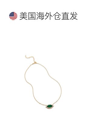 自营 savvy cie jewels18k 金双翡翠-黄色 美国奥莱直发