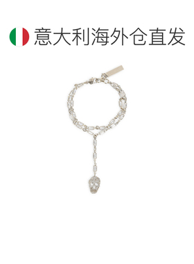 欧洲直邮alexander mcqueen 女士 手链脚链水晶手镯