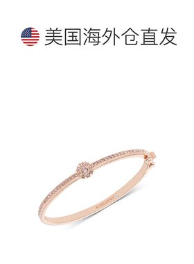 1h可退 【美国直邮】givenchy纪梵希手镯水晶玫瑰金时尚潮流正品