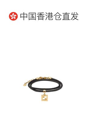 香港直邮FENDI 女士手链手镯 8AL293AH9WF0A1F CO 黑色