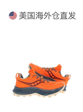 美国直邮Saucony索康尼女士运动鞋Endorphin Trail橙色时尚休闲