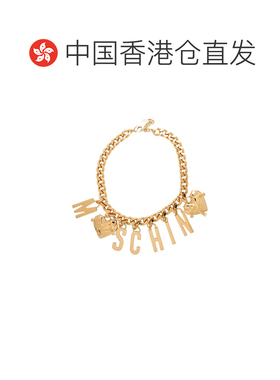 1h可退 香港直邮潮奢 Moschino 莫斯奇诺 女士 项链 metal金属色