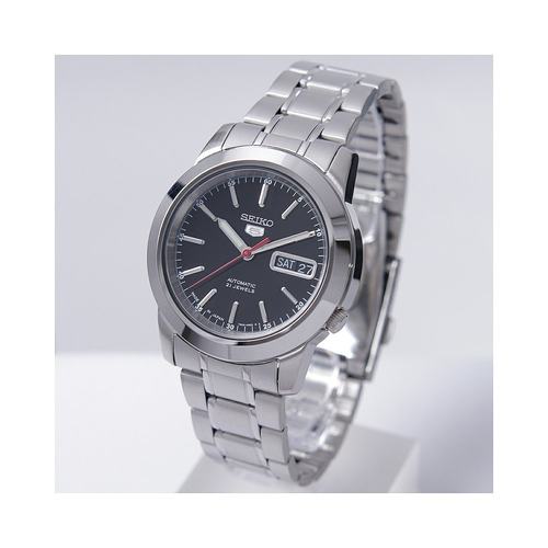 日本直邮精工5号男士自动机械表黑色表盘海外版SNKE53J1 [进口] - 图0