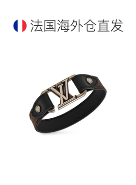 自营1h可退 欧洲直邮LV路易威登 Slim Dimension男士涂层帆布logo