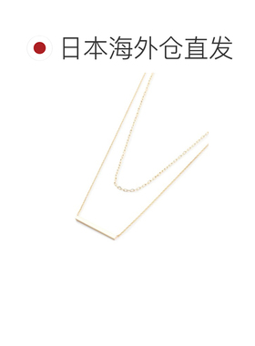 1h可退 日本直邮23区 女士 双层链条 巴特连缀 2WAY项链 AS3DLS00