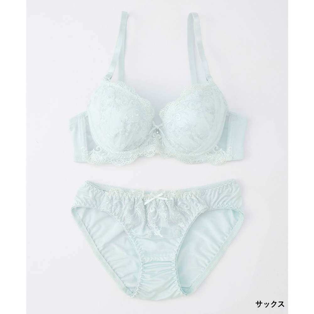 日本直邮Honeys 蕾丝刺绣文胸套装 女士内衣 [HN6029EW011677],淘宝优惠券,粉丝福利购,淘宝优惠卷