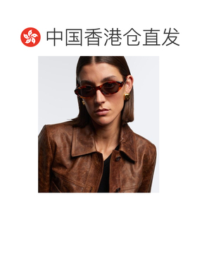 香港直邮Celine 思琳 女士 Triomphe 02 迷你椭圆形太阳眼镜