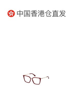 1h可退 香港直邮MAX MARA 男士眼镜 MM5151B52069 AW2024 红色 全
