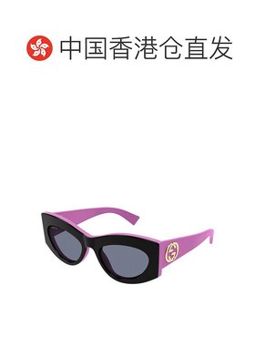 香港直邮GUCCI 女士太阳镜 GG1843S005 CO 黑色 GUCCI Sunglasses