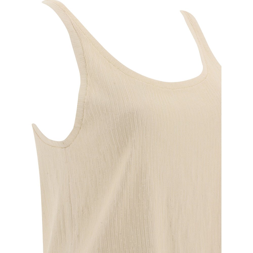 香港直邮CELINE 女士衬衫 2X07H396T01OW AW2023 花色 Tank Top w - 图2