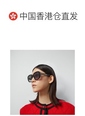 香港直邮GUCCI 女士眼镜 GG1557SK001 CO 古驰 太阳镜全框灰色