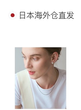 1h可退 日本直邮agete 阿卡朵 女士银质项链 螺旋纹复古链条 可叠