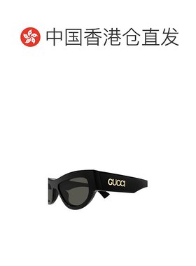 香港直邮GUCCI 女士太阳镜 GG1834S001 CO 黑色 GUCCI Sunglasses