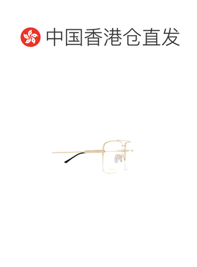 香港直邮GUCCI 女士眼镜 GG1415O001 AW2025 古驰黄色
