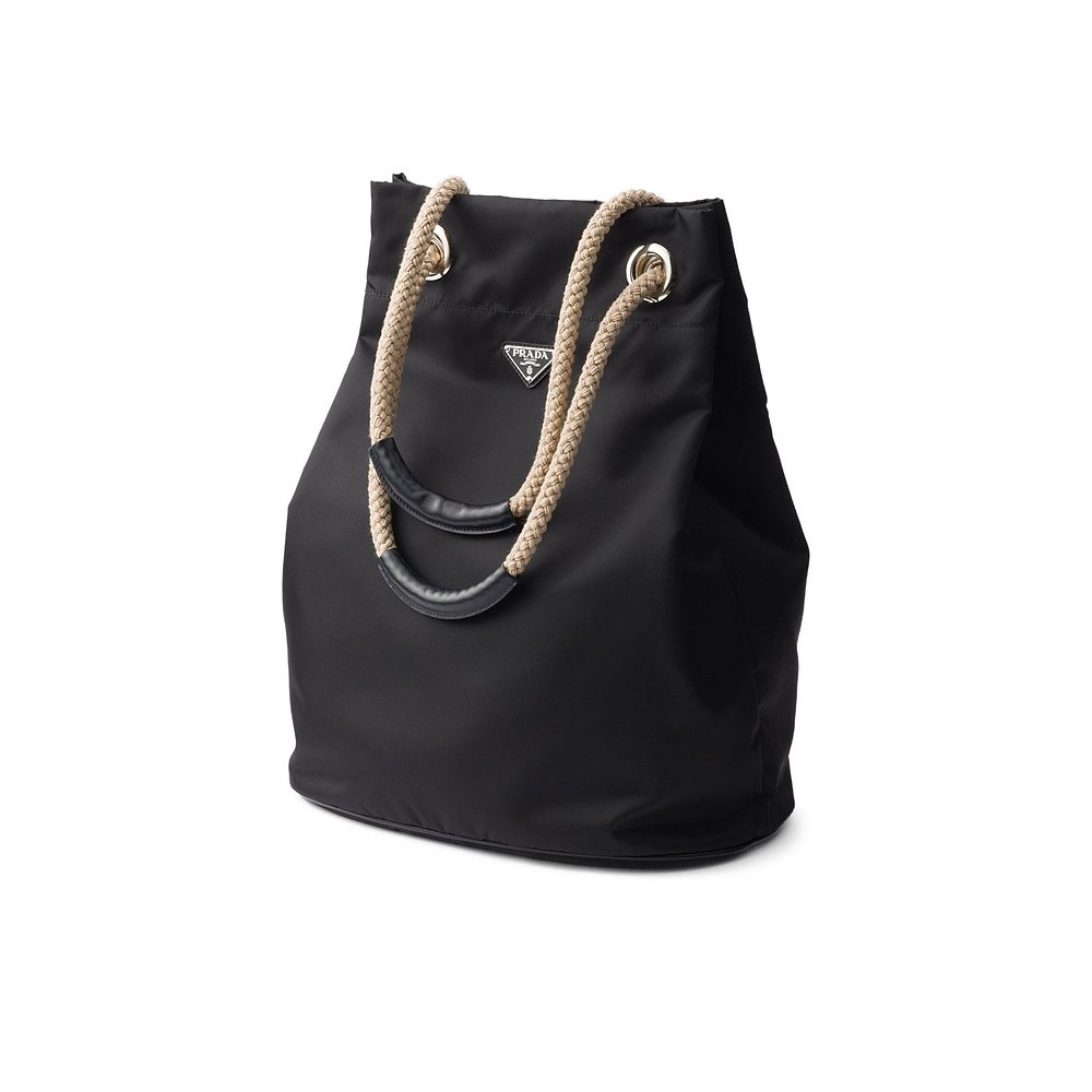 1h可退 PRADA 男士双肩包 2VG133VOOO2HG8F0002 AW2025 黑色 - 图0