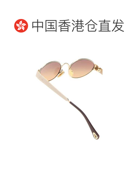 香港直邮Chloe 蔻依 女士 Holly 金色金属太阳眼镜 CH0355S00254B