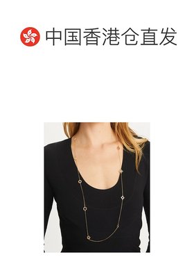 香港直邮TORY BURCH 女士项链 157985720 CO 黄色 几何形状长项链