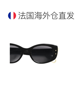 自营1h可退 欧洲直邮DIOR迪奥 New Dior B1U女士黑色/灰色蝴蝶形