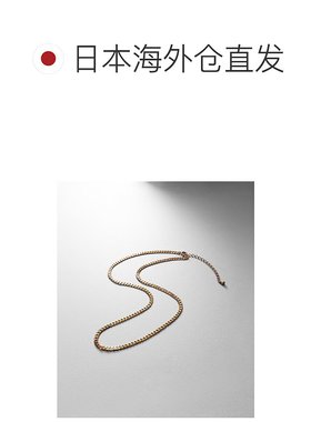 1h可退 日本直邮COCOSHNIK 女士光泽设计链项链38cm 767313789999